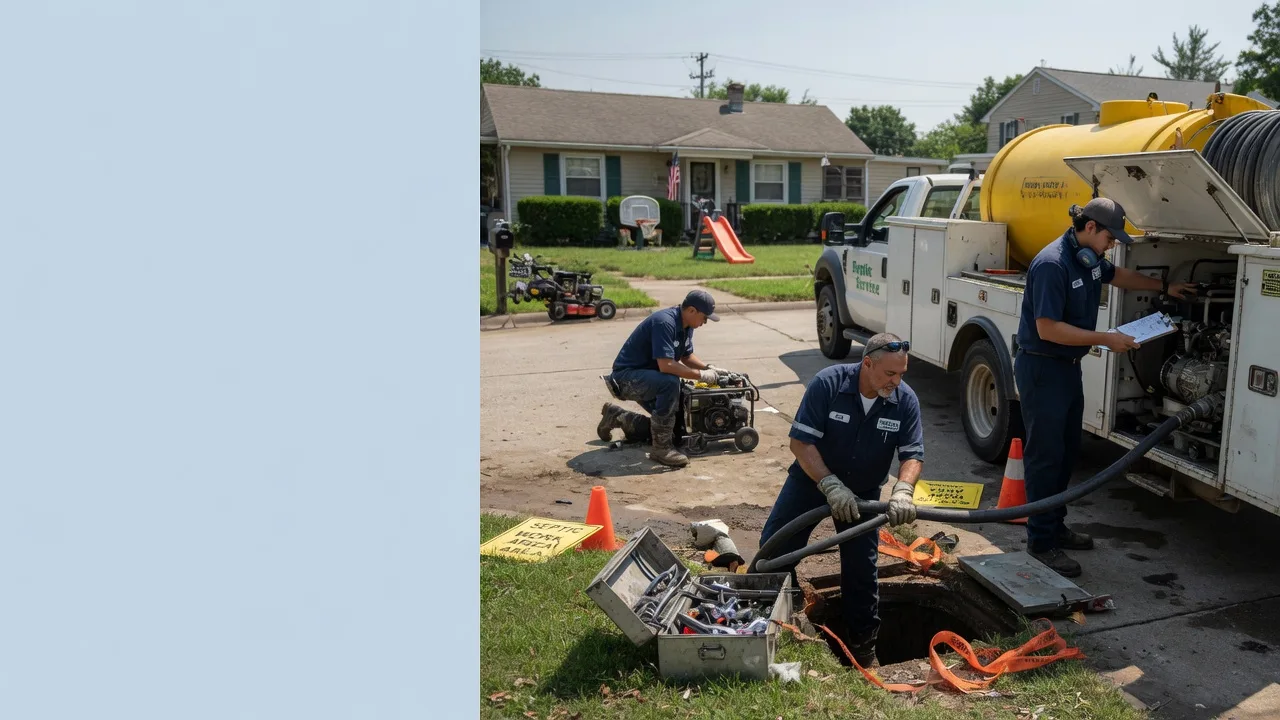 Septic Tank Pumping in Battle Creek, MI near me
